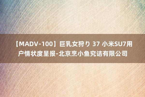 【MADV-100】巨乳女狩り 37 小米SU7用户情状度呈报-北京烹小鱼究诘有限公司