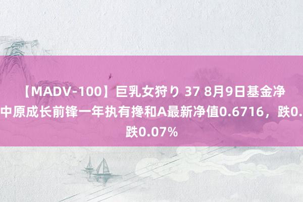 【MADV-100】巨乳女狩り 37 8月9日基金净值：中原成长前锋一年执有搀和A最新净值0.6716，跌0.07%