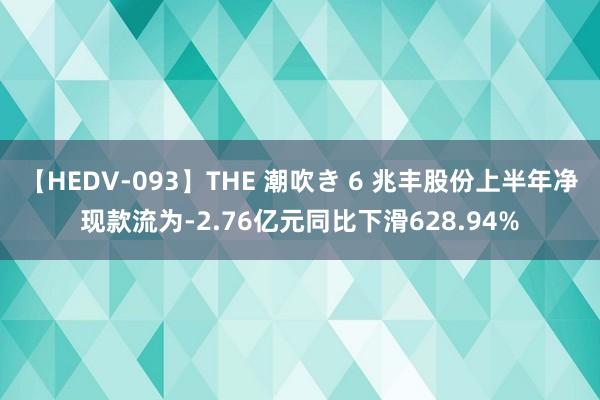 【HEDV-093】THE 潮吹き 6 兆丰股份上半年净现款流为-2.76亿元同比下滑628.94%